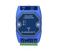 Convertidor industrial USB a RS485 RS422 RS232 TTL Serie E810-U FTDI FT232 Aislamiento de señal de alimentación tipo C (E810-U15H)