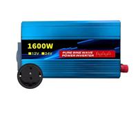 Convertidor Inversor 12 V 220 V 5000 W 6000 W 7000 W 8000 W 24 V CC A 220 V CA Convertidor Voltaje Onda Sinusoidal Pura Inversor De Corriente(12V 1600W 50HZ EU)