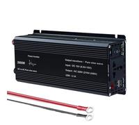 Convertidor Inversor Coche Onda Sinusoidal Pura 1500 W 2200 W Y 2600 W CC 12 V A CA 230 V Potencia Máxima Pantalla LED Transformador Inversor Inversor para Coche(2600W 12V 60hz UN)
