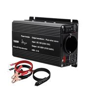 Convertidor Inversor Coche Onda Sinusoidal Pura 1500 W 2200 W Y 2600 W CC 12 V A CA 230 V Potencia Máxima Pantalla LED Transformador Inversor Inversor De Corriente(1500W 12V 50hz EU)