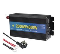 Convertidor Inversor con Cargador 2000 W/4000 W Convertidor CC 12 V/24 V A CA 220 V/230 V Transformador Onda Sinusoidal Pura Uso Fuera La Red Inversor De Corriente(4000W 24V 50hz UN)