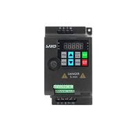 Convertidor inversor, convertidor VFD, convertidor inversor trifásico, Controlador de Motor de 380 V 2,2 KW para Control de Velocidad del Motor de husillo para Control de Velocidad de Motor Continuo