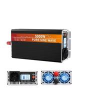 Convertidor Inversor Corriente 12 V 220 V Onda Pura 3000W 4000W 5000W 6000W Transformador para Coche Enchufe Europeo Inversor De Corriente(5000W-24V-220V-50HZ)