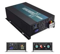 Convertidor inversor Corriente Inversor Energía Solar Sinusoidal para Pura Convertidor 1000W/1500W/2000W/2500/3000W/5000W/8000W 12V/24V/48V CC 110V/120V/220V/230V CA