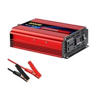 Convertidor Inversor Corriente Onda Sinusoidal Pura 1600 W A 10 000 W con Puertos Tipo C 2 Tomas Corriente CA Pantalla LCD Convertidor 12 V/24 V CC A 110 V/220 V Transformador(24V,220V 50HZ,4000W)