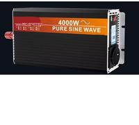 Convertidor Inversor Onda Pura 12 V A 220 V 3000 W 4000 W 5000 W Y 6000 W LCD Transformador Potencia 50 Hz Convertidor Voltaje Coche Enchufe Inversor para Coche(4000W-12V-220V-50HZ)