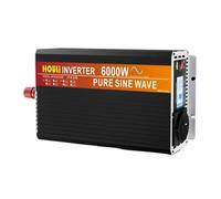 Convertidor Inversor Onda Pura 24 V A 220 V con Enchufe Europeo 6000 W 5000 W 4000 W 3000 W Transformador 220 A Convertidor USB Inversor Corriente(24V,6000W)