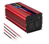 Convertidor Inversor Onda Sinusoidal Pura 12 V A 220 V CA 60 Hz Convertidor Potencia para Coche 2200 W A 10 000 W Portátil con Pantalla LED Transformador(12V 220V 10000W 60HZ)