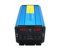 Convertidor Inversor Onda Sinusoidal Pura 3500 W/7000 W Convertidor Voltaje CC 12 V/24 V A CA 220 V 230 V Y 240 V Pantalla LED Inversor De Corriente(24V EU Socket)