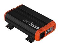Convertidor Inversor Onda Sinusoidal Pura Coche 5000 W Transformadores 12 V A 220 V con Pantalla LCD Control Remoto para Camping Y Autocaravanas Inversor De Corriente(A 2500W,12V)