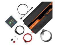 Convertidor Inversor UPS con 1500 W 2500 W CC 12 V A CA 220 V 230 V Transformador Onda Sinusoidal Pura Uso Fuera La Red Doméstica Inversor De Corriente(1500W)