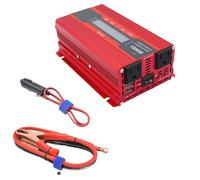Convertidor Inversores Coche Convertidores Potencia Multifuncionales Portátiles CC 12 V A 110 V Tabletas Potencia Continua 750 W 1000 W Y 1300 W Inversor para Coche(12V 1500W US 60HZ)
