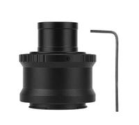 Convertidor Len, anillo adaptador de montaje de telescopio T2-NEX de 1,25 pulgadas de metal para adaptarse a la cámara de montaje NEX E, hecho de metal de calidad, alta resistencia y sin deformación