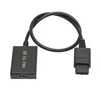 Convertidor N64 a HDMI, Cable Adaptador N64 a HDMI para SNES N64, Cable HD Link para Convertir Señal de Video de Consola de Juegos N64 a Señal HDMI, Compatible con PAL NTSC