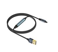 Convertidor óptico USB a SPDIF para sonido HDTV y transmisión digital de computadora, convertidor de sonido óptico Spdif