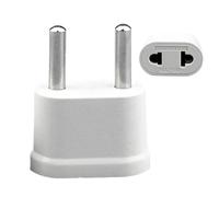 Convertidor para Viajes Europeos, Adaptador de Enchufe de EE. UU. a UE, Enchufe Multifuncional para Viajes, Cargador de Pared portátil, Adaptador de Viaje Mundial para Viajes de Negocios, hogar