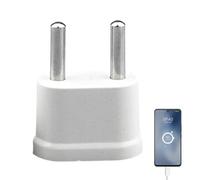 Convertidor para viajes europeos, adaptador de enchufe de EE.UU. UE - Adaptador de enchufe para enchufes europeos americanos - Cargador de pared portátil, adaptador de viaje mundial para viaje de