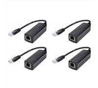 Convertidor POE de 48 V a 24 V con regulador de voltaje PoE de 24 V y velocidad Ethernet de 100 M, modo B para pasivo