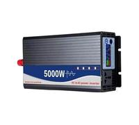 Convertidor Potencia 12 V 220 V 3000 W 4000 W 5000 W A CA 110 V 220 V Inversor Solar para Coche Inversor Onda Sinusoidal Pura Convertidor(12V,220V(50Hz),5000W)