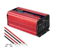 Convertidor Potencia 1600 W A 10 000 W 4000 W 3000 W 2200 W Inversor Onda Sinusoidal Pura De 12 V CC/24 V A 110 V CA/220 V Adaptador Enchufe Universal Coche Convertidor(12V,220V 50HZ,7000W)