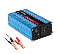 Convertidor Potencia Onda Sinusoidal Pura 12 V/24 V CC A 220 V/110 V CA 1600 W/10 000 W 50/60 Hz Transformador Solar Coche con Pantalla LED Portátil(24V60HZ,110V,1000W)