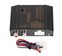 Convertidor RCA Hi-Low, Akozon 12V Altavoz de audio para automóvil Adaptador convertidor a bajo Antiinterferencia de puerto RCA