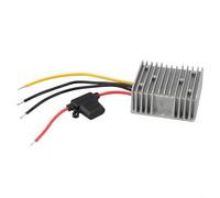 Convertidor reductor CC de 24 V a 12 V con fusible de 20 A 240 W para carrito de golf, audio de coche, GPS, pantallas de publicidad de taxi y sistemas solares