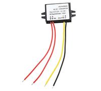 Convertidor reductor, convertidor DC impermeable AC 12V 24V a DC 5V convertidor bajador AC DC módulo de alimentación reductor(3A)
