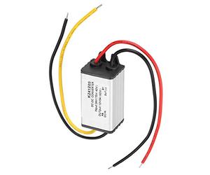 Convertidor Reductor DC-DC, Convertidor 24V a 12V Fuente de Alimentación reductora de alta Eficiencia Regulador de Voltaje 5A