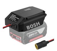Convertidor reductor de 12 V para batería Bosch de 18 V a 12 V, adaptador de batería Power Wheel, convertidor DIY, estación de alimentación, salida máxima de 5 V-13 V 10 A