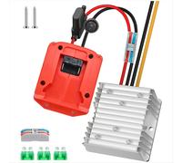 Convertidor reductor de 18 V a 12 V para batería Power Wheel de 18 V, adaptador de CC de 12 V, 20 A, 240 W, con fusible.