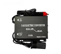 Convertidor reductor de 24 V a 12 V CC con opciones de salida de 10 A 20 A 30 A para aplicaciones de vehículos con sistema de protección de seguridad multicapa (10 A)