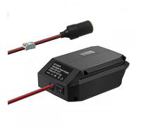 Convertidor reductor de CC de 18 V a 12 V compatible con batería Makita de 18 V, adaptador de batería Power Wheels, encendedor de cigarrillo