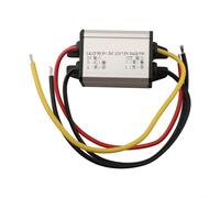 Convertidor regulador reductor DC-DC de 12 V a 3/6/7.5 V 3 A Módulo de alimentación automotriz con alta eficiencia, baja ondulación, para fuente de alimentación de coche, plateado+negro (12V A 7.5V3A)