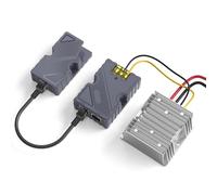 Convertidor RJ45 3 en 1 de fuente de alimentación potenciadores de voltaje para una conexión de red estable y mejorar el rendimiento de Internet, solución de alimentación de alta eficiencia