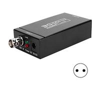 Convertidor SDI a HDMI Cámara a TV Caja de conmutación HD Interfaz 3G SDI Soporte HDMI1.3 para TV Negro(EU Plug)