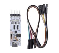 Convertidor Serie de Módulo USB a TTL, Adaptador de Módulo USB a TTL, con Luces Indicadoras TXD y RXD para Conversiones USB a Serie, IrDA o Puerto de Impresora