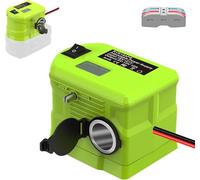 Convertidor Step Down para RYOBI 18 Vauf12V Abwärtswandler Power Wheel Battery Adapter,DIY Konverter Power Station,5V-13V Max Output10A Zigarettenanzünder Anschluss,Stromanschluss para RC Auto,Robotik