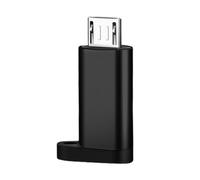 Convertidor tipo C hembra a micro USB macho, compatible con carga y sincronización de datos, conector adaptador USB C a micro USB con cordón USB a micro adaptador USB C hembra a micro USB macho