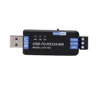 Convertidor USB a 485 232 de Grado Industrial Comunicación Rápida y Segura para Equipos de Control Industrial, con Protección ESD y Fusibles para Altos Requisitos de Comunicación