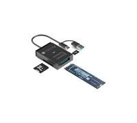 Convertidor USB-A/C para unidades NVMe/SATA IADAP USB32-SSDTF