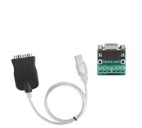Convertidor USB a RS485 serie Plug and Play, diseño de tipo tornillo para conexiones seguras, adecuado para aplicaciones industriales robustas donde