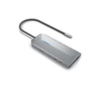 Convertidor USB-C 12 en 1 - AISENS - ASUC-12P005 - 2 x HDMI 4K - Aluminio - Gris