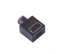 Convertidor USB CC de 30-120 V a 5 V 2.1 A para bicicleta eléctrica con pantalla de voltaje en tiempo real y puerto de carga rápida para teléfonos inteligentes, color rojo (verde)