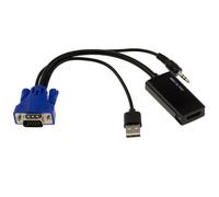 Convertidor VGA A HDMI - Con Reproducción De SONIDO - PC VGA / PANTALLA HDMI