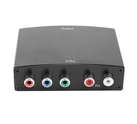 Convertidor YPbPr a HDMI, adaptador de componente a HDMI Adaptador convertidor de RGB a HDMI portátil YPbPr + L/R Audio a HDTV 1080P Video Audio Converter(yo)