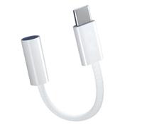 Convertidores de auriculares trenzados USB C a 3,5 mm para auriculares sin pérdidas en los últimos teléfonos, tabletas, coche, adaptador USB C de carga