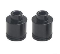 Convertidores de cubo de bicicleta de aleación de aluminio para transición de ejes pasantes a rápidos (15 mm a 9 mm)