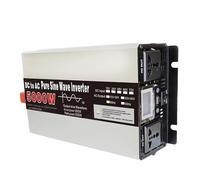 Convertidores Onda Sinusoidal Pura CC 12 V 24 V 48 V 60 V A CA 220 V 230 V con Enchufe Europeo 8000 W 6000 W 5000 W Convertidor(48V,110V-120V(60HZ),5000W 2500W)