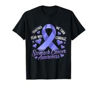 Convertimos el miedo en coraje Concientización sobre el cáncer de estómago Camiseta